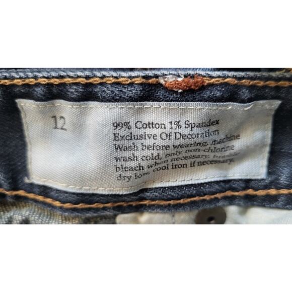 LOFT Original Boot Cut Denim Jeans Womens Size 12 - Picture 9 of 12